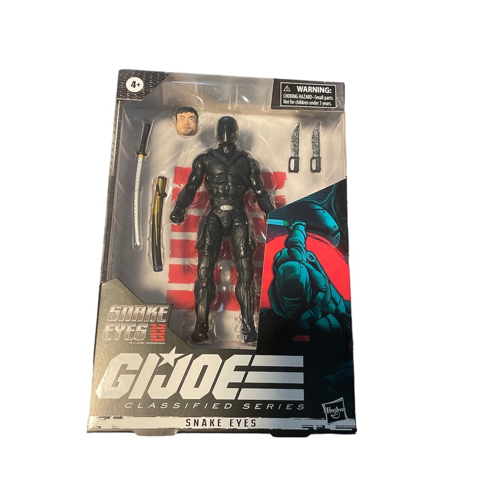 Brand new in box is G.I., Joe, collectible, action figures
